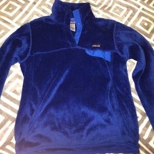 Blue Patagonia Snap T Pullover